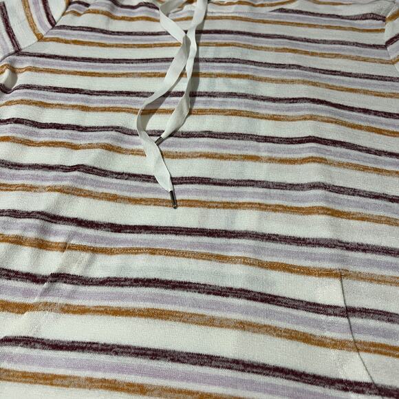 Market & Spruce (S) Striped Hooded Pullover Long Sleeve Sweatshirt - Stitch Fix - Picture 8 of 12